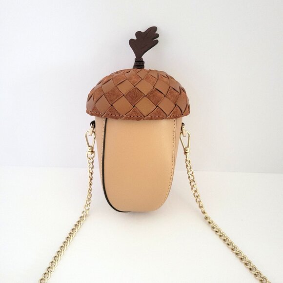 Kate Spade KL918 Other Take A Hike 3D Acorn Crossbody Handbag Brown Multi - Picture 1 of 7